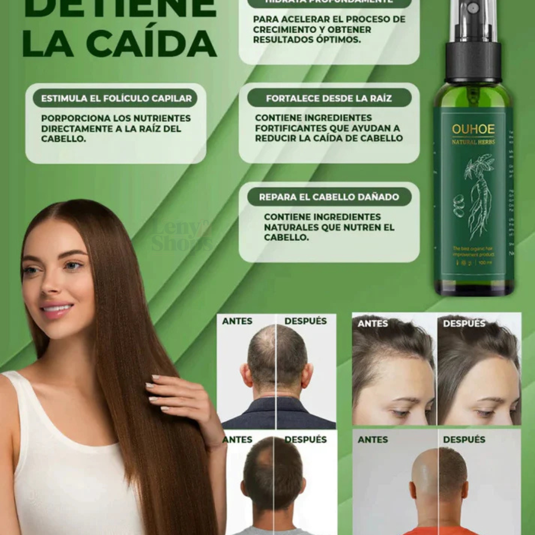 OUHOE NATURAL - CUIDADO Y CRECIMIENTO DE CABELLO